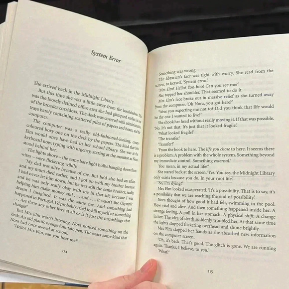 The Midnight Library by Matt Haig hardcover book read, lightly used - Picture 3 of 3